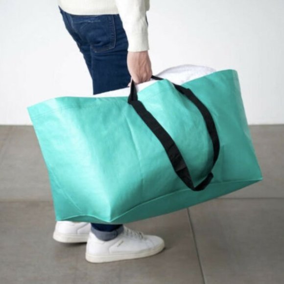 IKEA | Bags | Slukis Large Bag Turquoise 9 Gallon | Poshmark